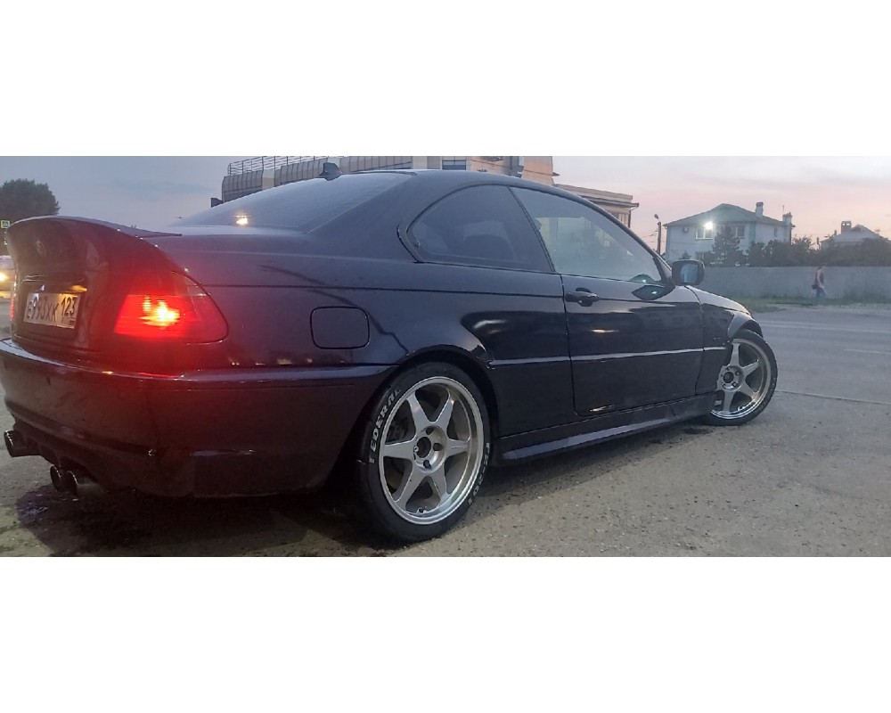 Spoiler BMW E46 4dr-2dr Rear Trunk Ducktail Wing CSL e46 coupe
